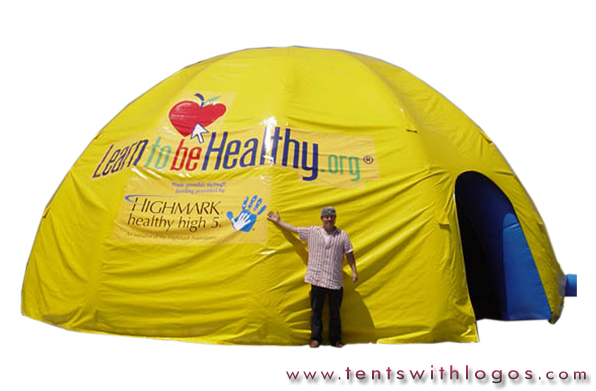 Inflatable Dome Tents - Learn to Be Healthy